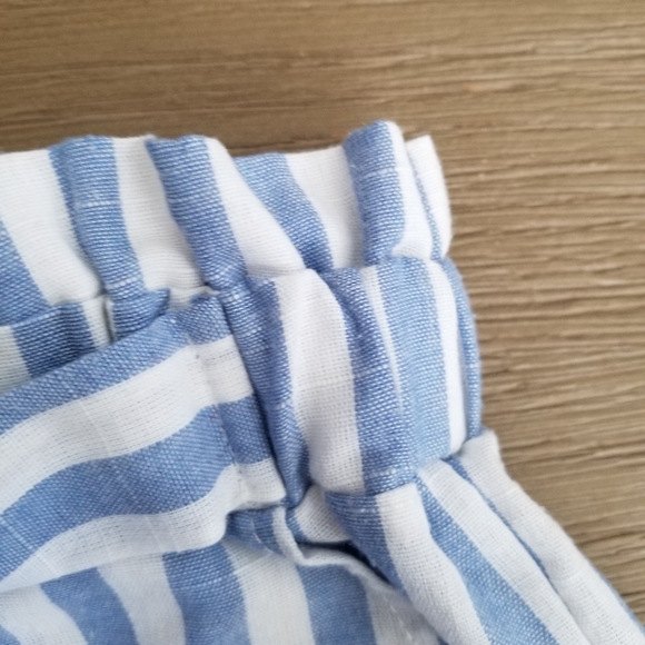 Shein Striped Paperbag Shorts - Picture 5 of 8